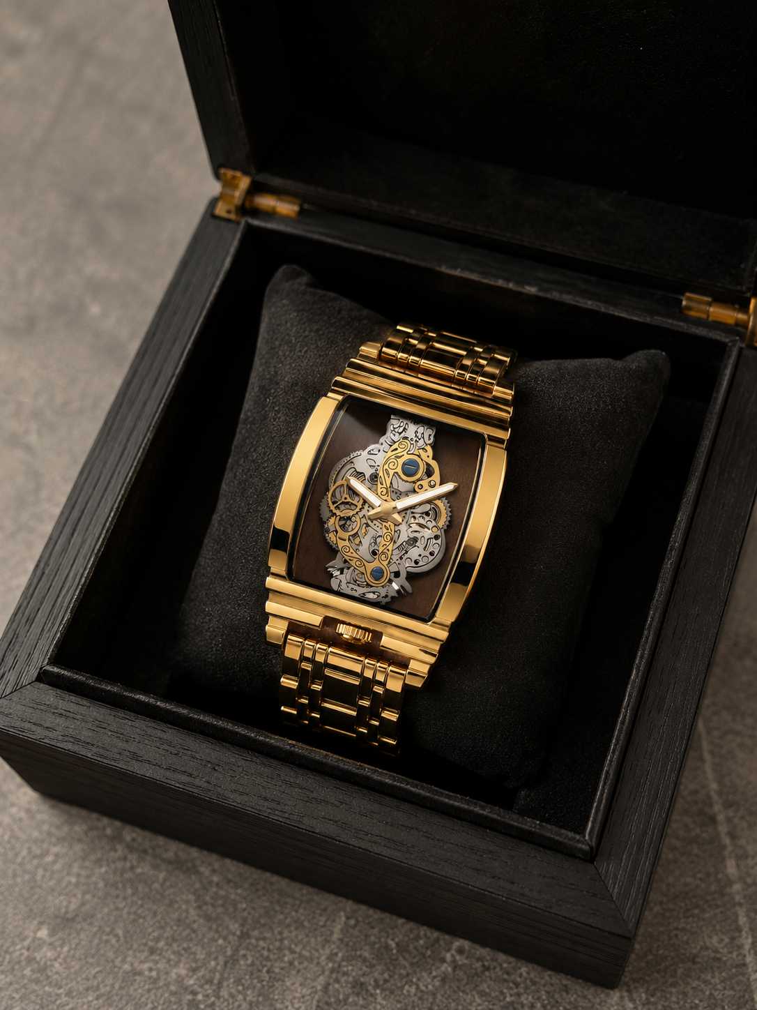 Reloj Poedagar Dorado 2345