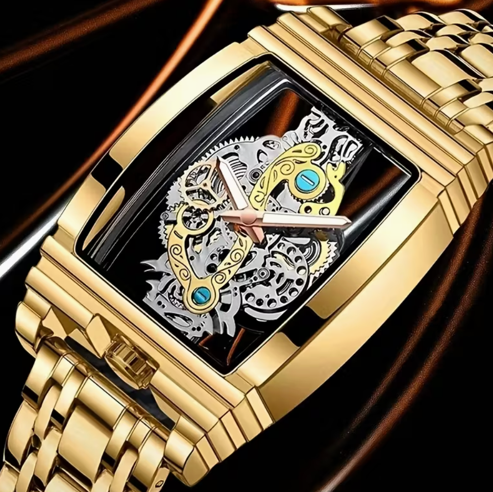 RELOJ DORADO ORIGINAL 438